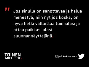 Jarkko Kurvinen Toinen Mielipide